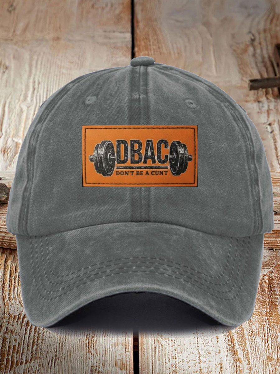 Kapelusz z nadrukiem DBAC dla najsilniejszego mężczyzny Unisex Limerick Lion Ireland