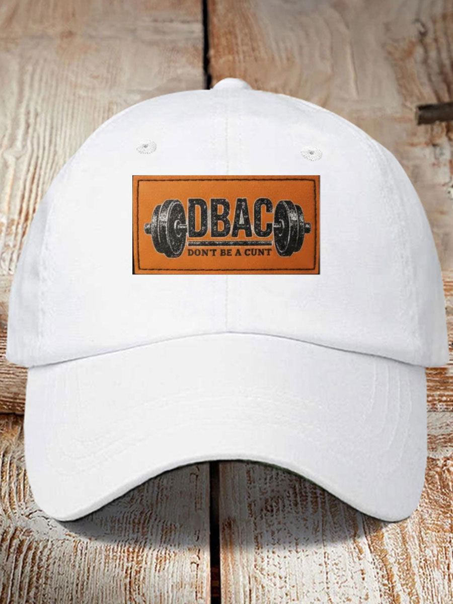 Kapelusz z nadrukiem DBAC dla najsilniejszego mężczyzny Unisex Limerick Lion Ireland