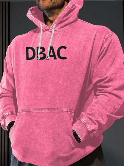 Męska bluza z kapturem z nadrukiem DBAC Limerick Lion w Irlandii