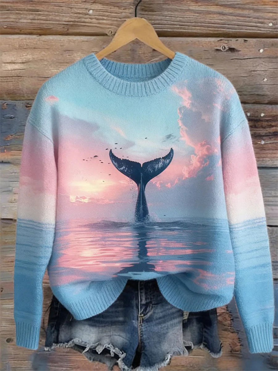 Damska bluza z nadrukiem Ocean Animal