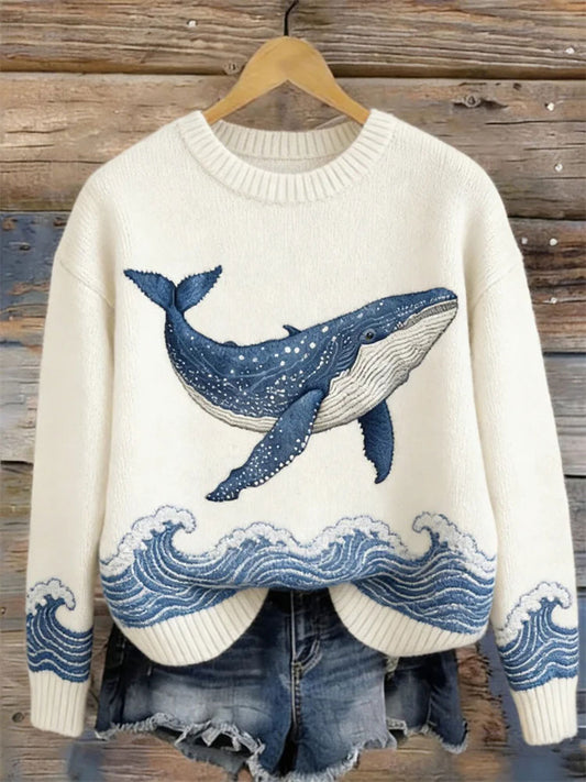 Damska bluza z nadrukiem Ocean Animal
