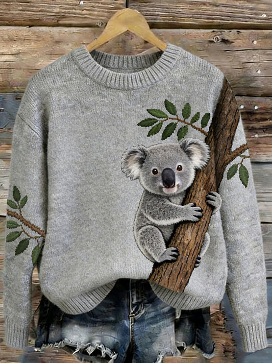 Damska bluza z nadrukiem Koala