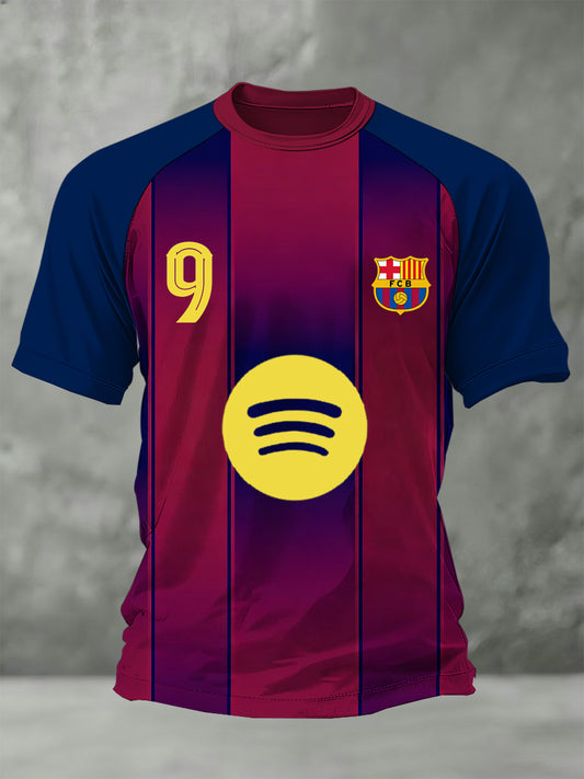 Męska koszulka pamiątkowa Roberta Lewandowskiego z dopingującym nadrukiem