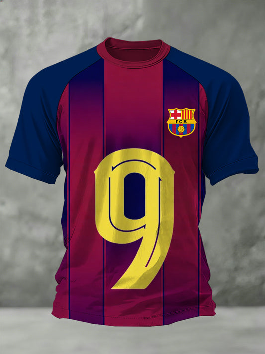 Męska koszulka pamiątkowa Roberta Lewandowskiego z dopingującym nadrukiem