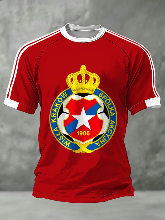Męska polska koszulka Wisła Kraków Team Cheer Print