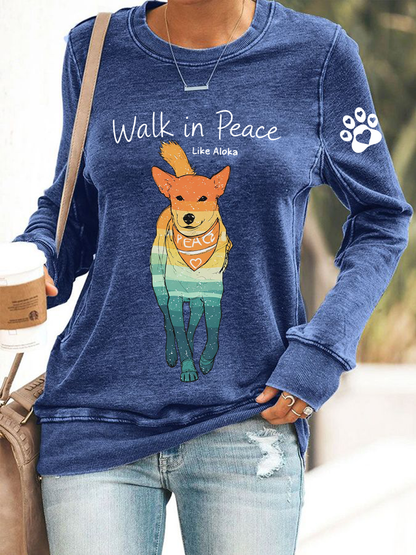 Damska bluza z poliestrem Aloka Walk for Peace