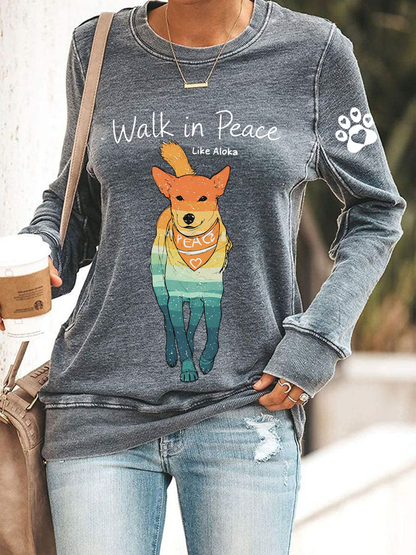 Damska bluza z poliestrem Aloka Walk for Peace