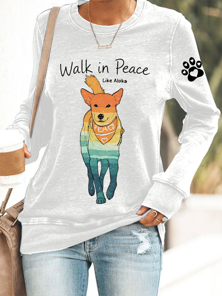 Damska bluza z poliestrem Aloka Walk for Peace