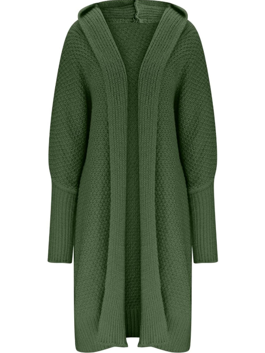 Damski sweter z dzianiny Batwing