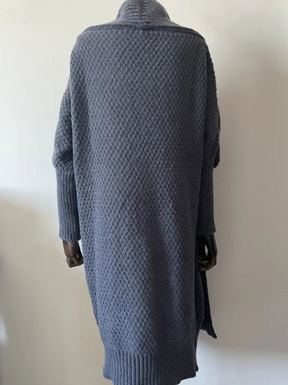 Damski sweter z dzianiny Batwing