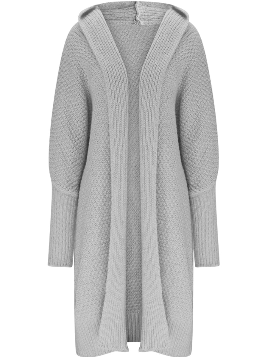 Damski sweter z dzianiny Batwing