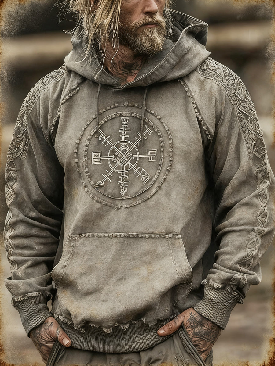 Męska bluza z kapturem Viking