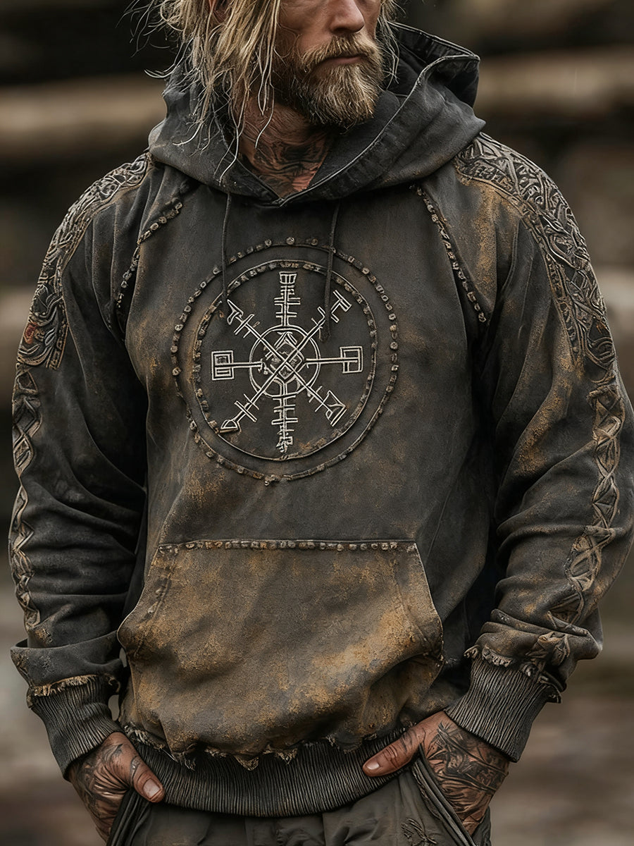 Męska bluza z kapturem Viking