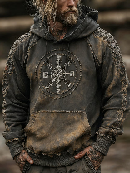Męska bluza z kapturem Viking