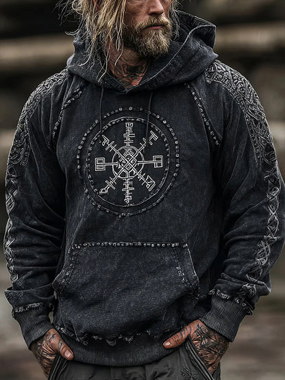 Męska bluza z kapturem Viking