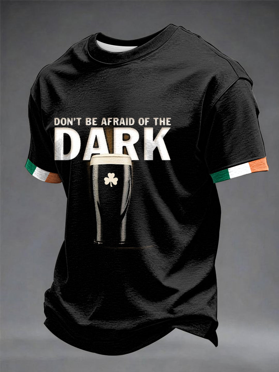 Koszulka męska Don't Be Boiid of The Dark z krótkim rękawem