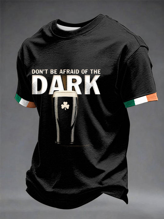 Koszulka męska Don't Be Boiid of The Dark z krótkim rękawem