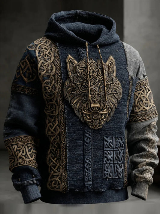 Męska bluza z kapturem Viking