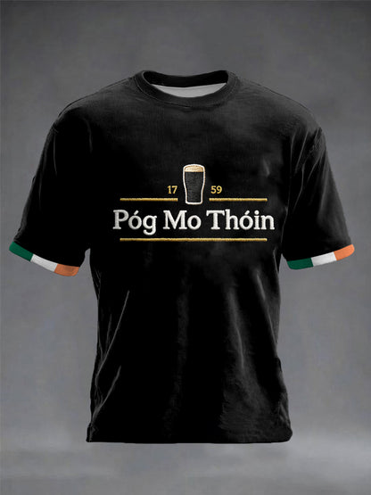 Męska koszulka z krótkim rękawem Ireland St.Patrick's Day