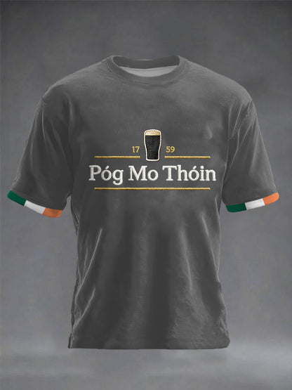 Męska koszulka z krótkim rękawem Ireland St.Patrick's Day