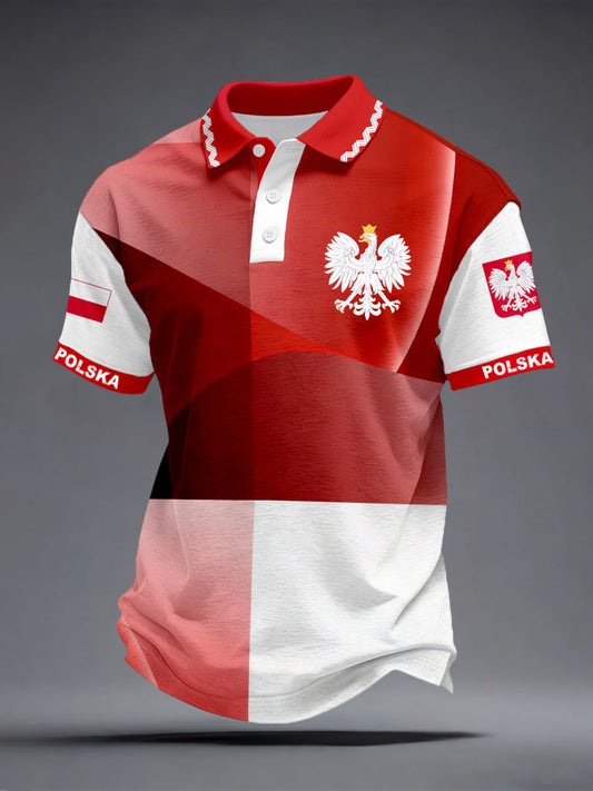 Męskie topy patriotyczne