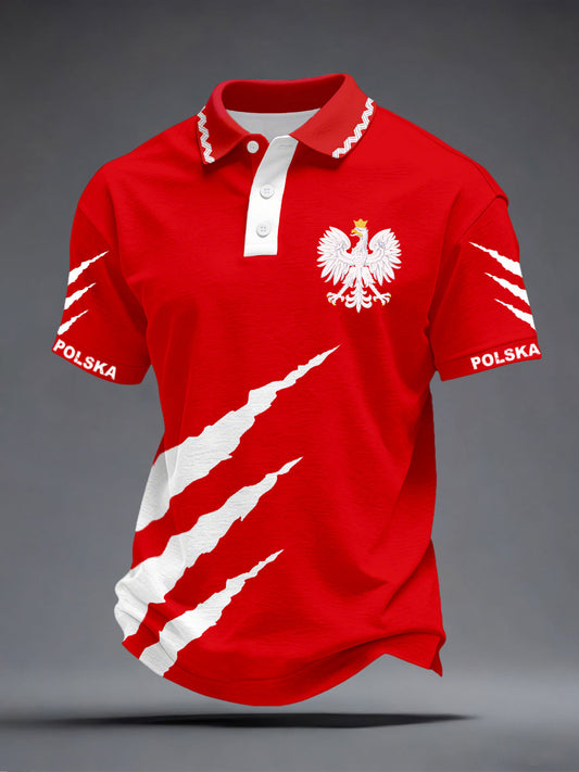 Męskie topy patriotyczne