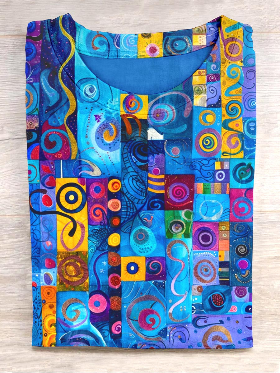 Koszulka Unisex Art Graphic Abstract Design