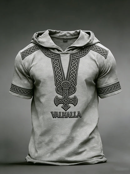 Męska koszulka z kapturem Viking