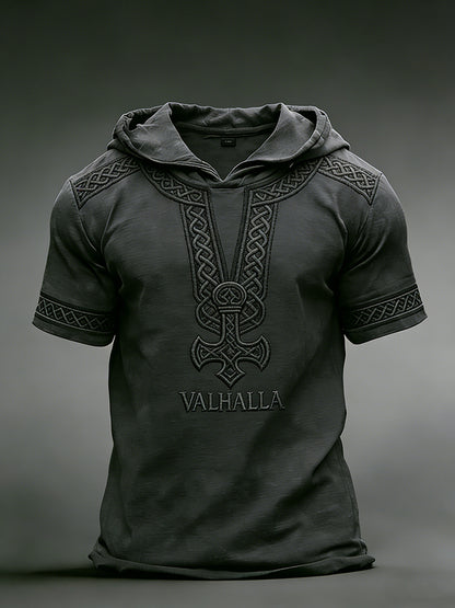 Męska koszulka z kapturem Viking