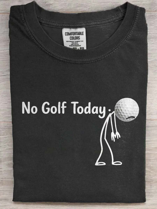 Koszulka z krótkim rękawem z nadrukiem w stylu golfowym