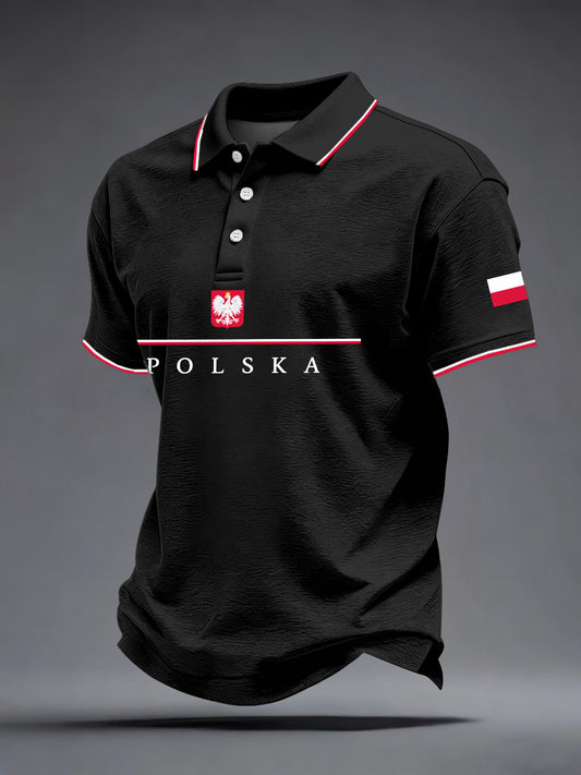 Męska koszulka polo Polska