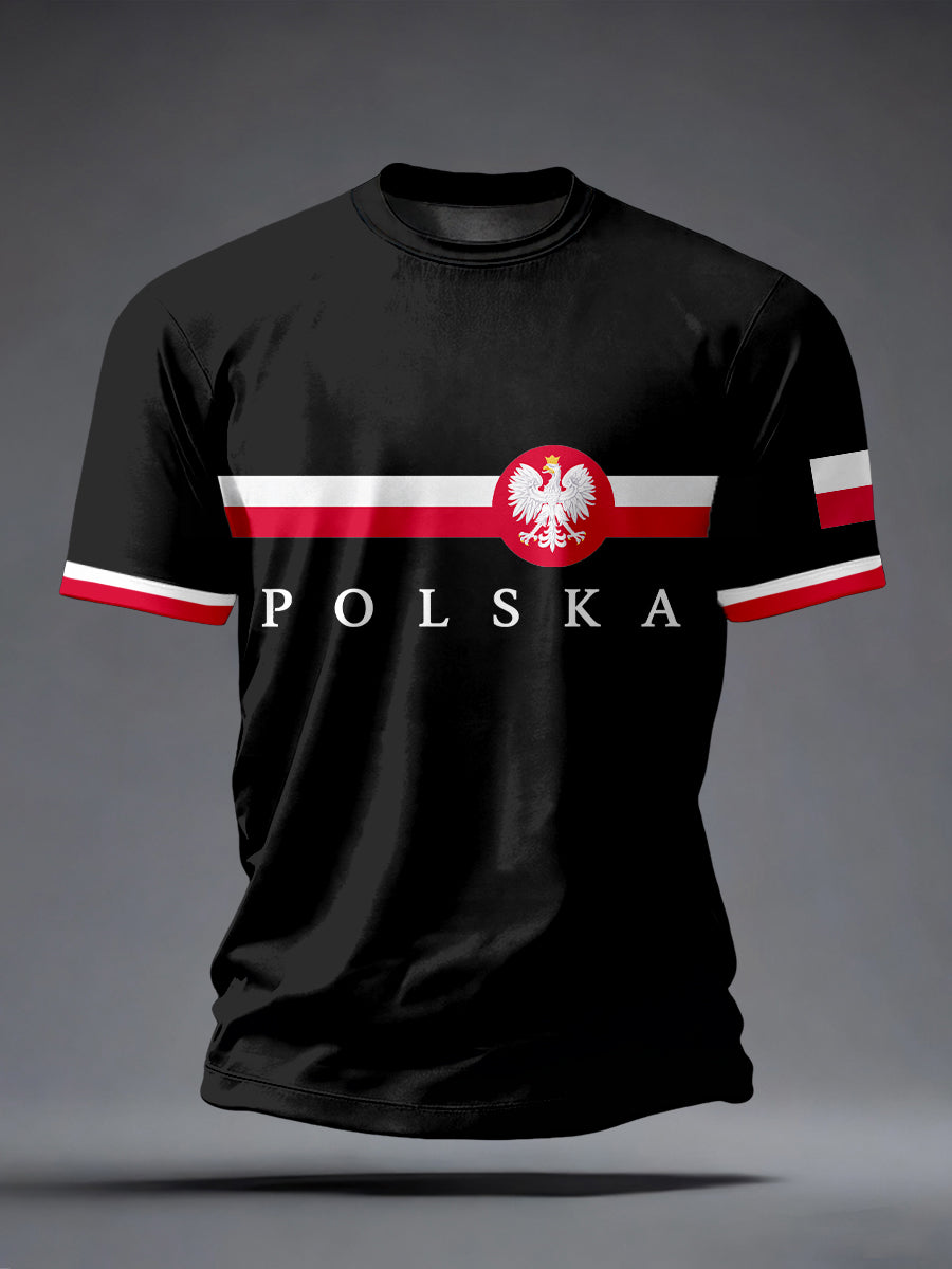 Męska koszulka Polska