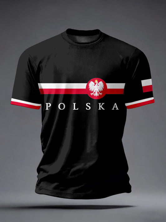 Męska koszulka Polska