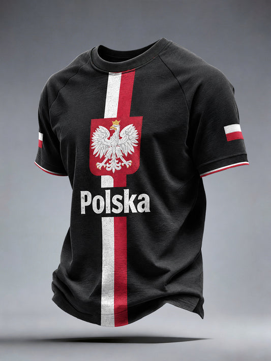 Męski t-shirt Polska