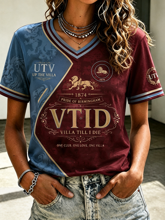 Damski t-shirt z krótkim rękawem Villa Till I Die
