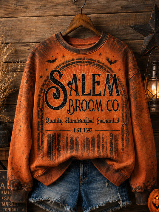 Damski bluzy z nadrukiem od Salem Broom Company