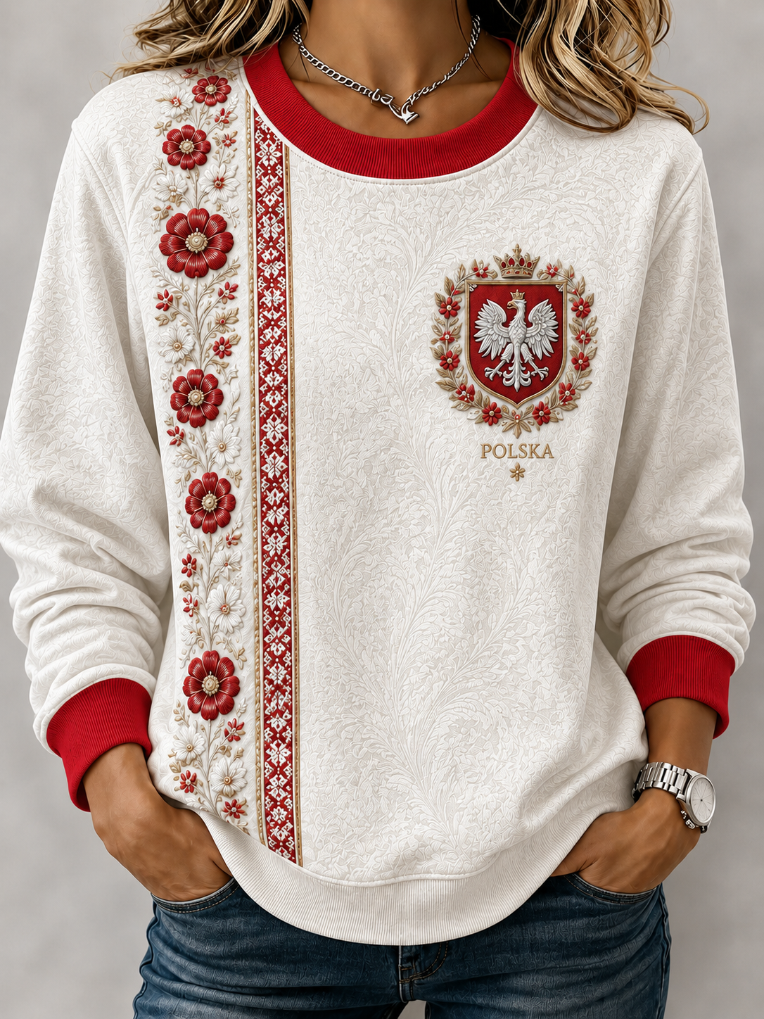 Kobieca koszulka Polska