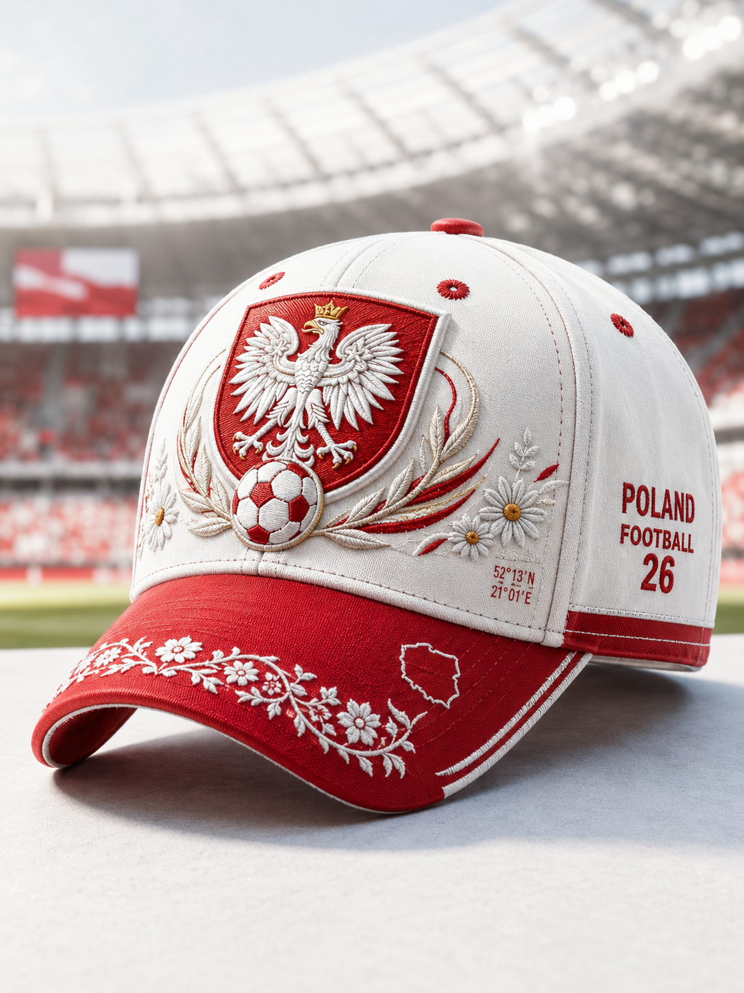 Reprezentacja Polski w piłce nożnej kobiet Unisex Hat