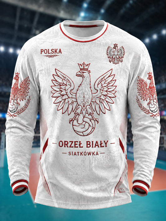 Polish Volleyball Pride Classic Koszulka z długim rękawem