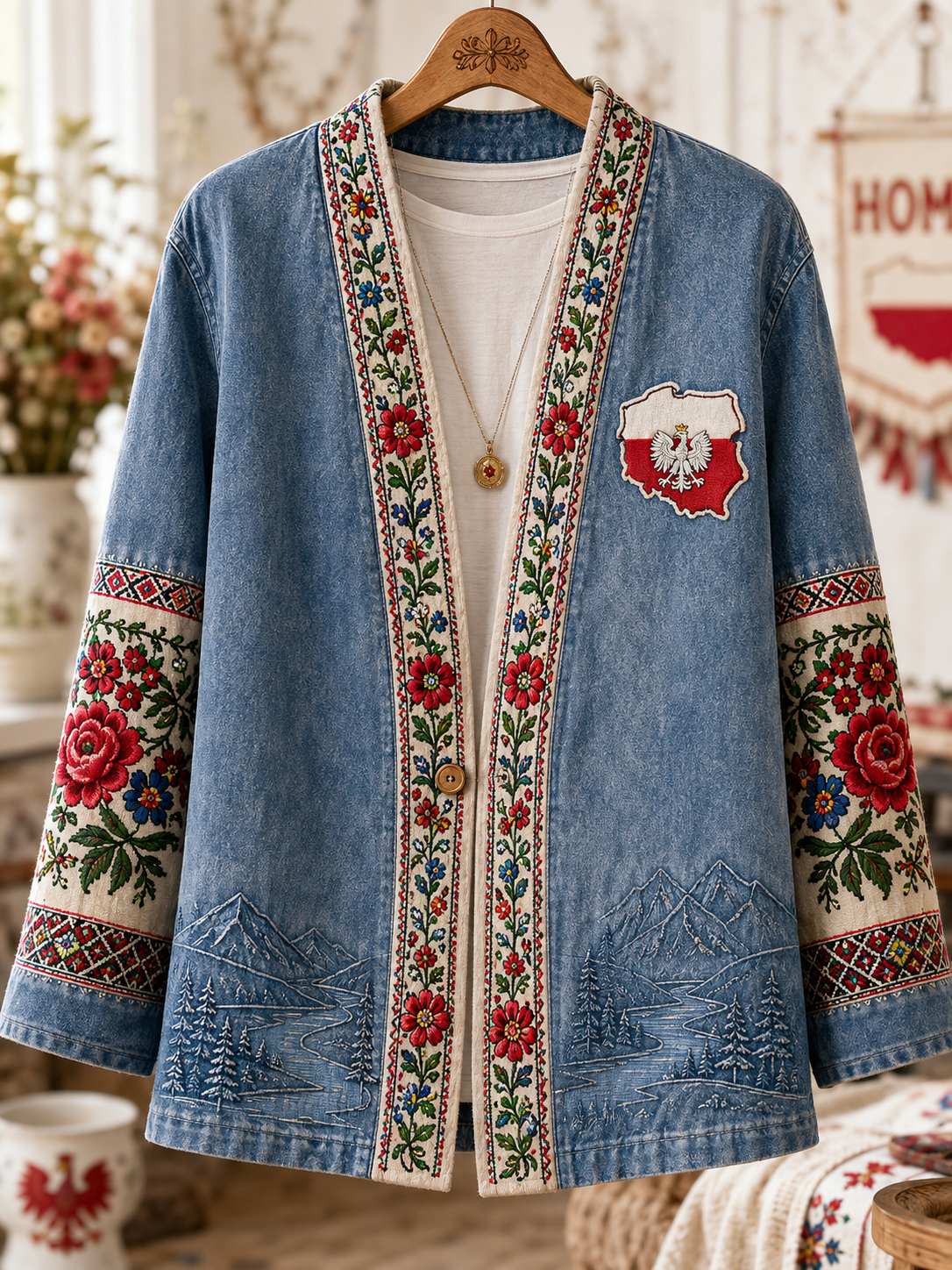 Damski sweter typu casual z Polski