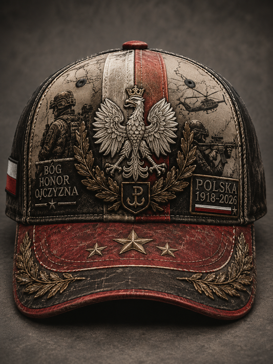 Czapka unisex polskich sił zbrojnych