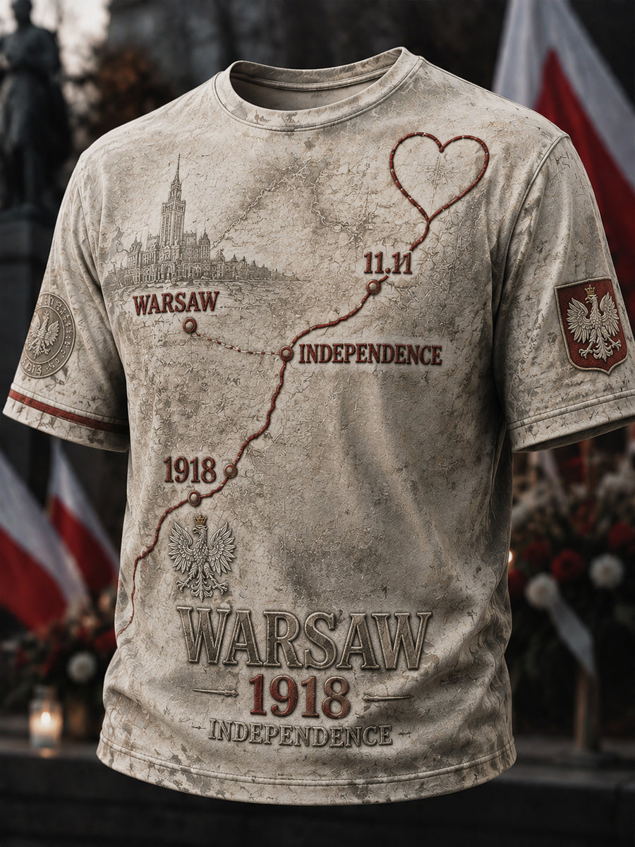 Klasyczna polska koszulka Patriot Casual
