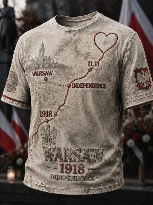 Klasyczna polska koszulka Patriot Casual
