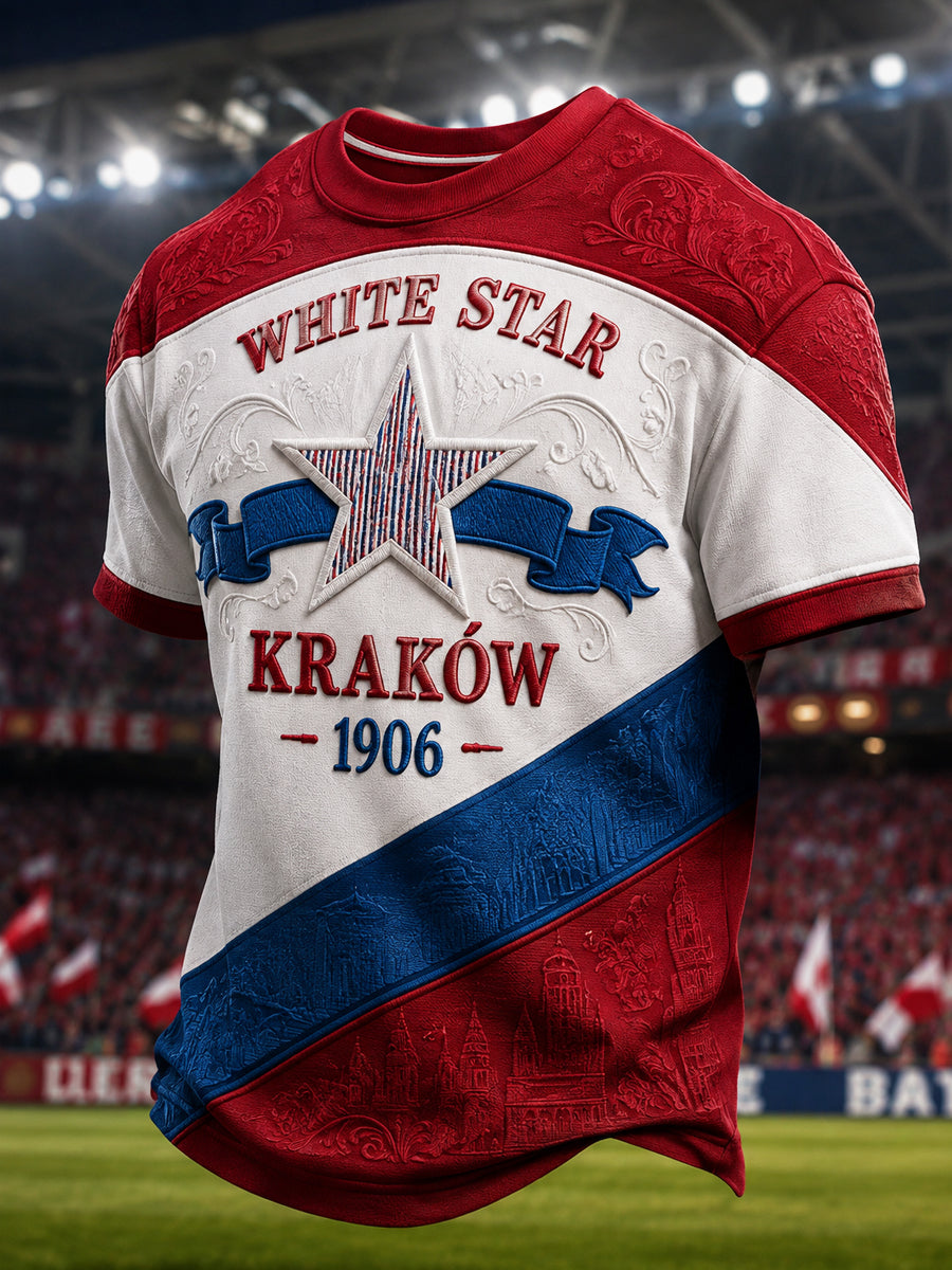 Męska koszulka piłkarska w Krakowie