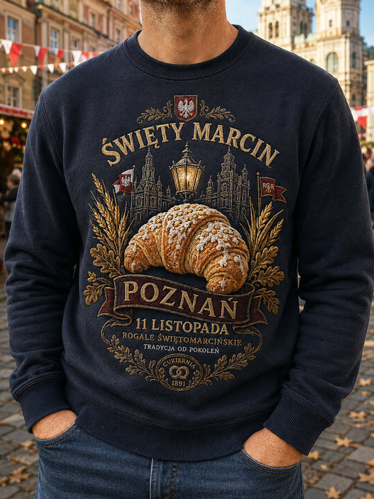 Męski bluza retro na festiwal San Martina