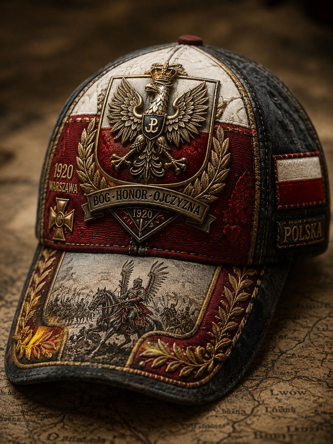 Polska kultura wojskowa czapka uniseks