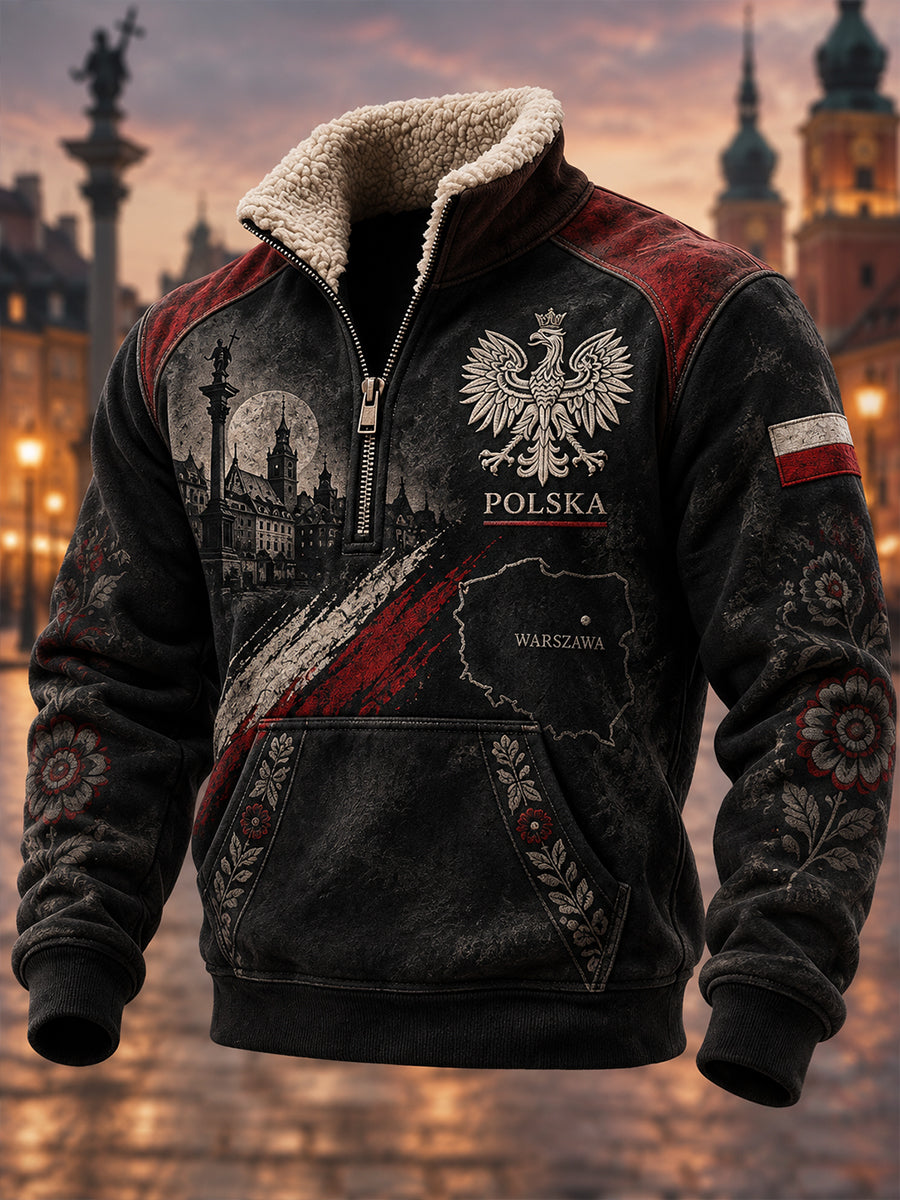 Męska polska bluza codzienna