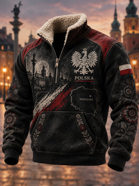 Męska polska bluza codzienna