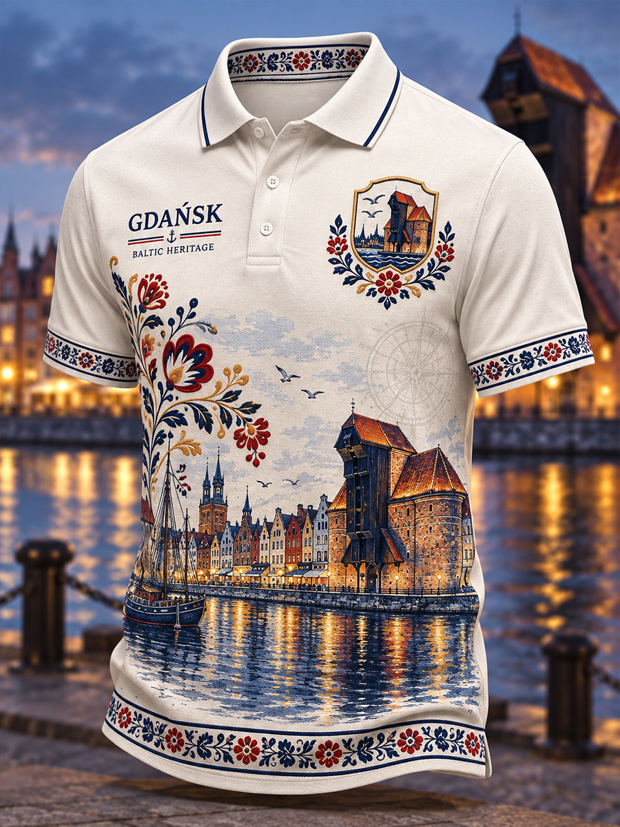 Polska koszulka polo dla mężczyzn