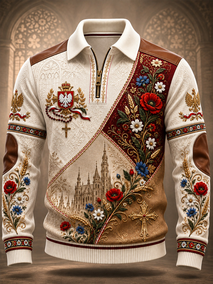 Bluza z motywem kultury polskiej